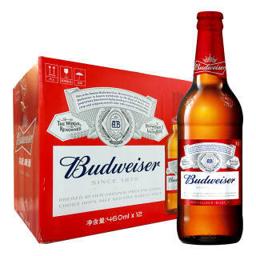 Budweiser 百威 啤酒 大瓶装 460ml*12瓶