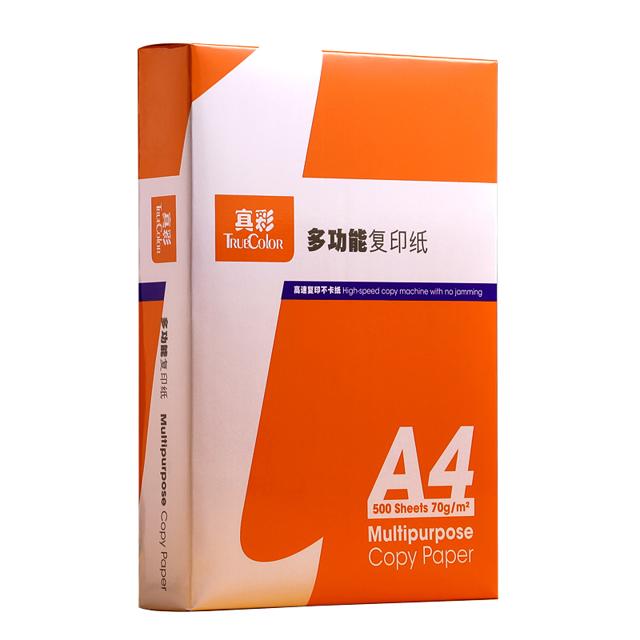 truecolor 真彩 A4复印纸 70g 单包 100张 