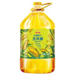 PLUS会员：金龙鱼 物理压榨玉米油 6.18L