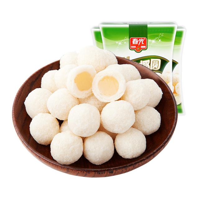 春光 海南特产原味椰圆135g×3袋