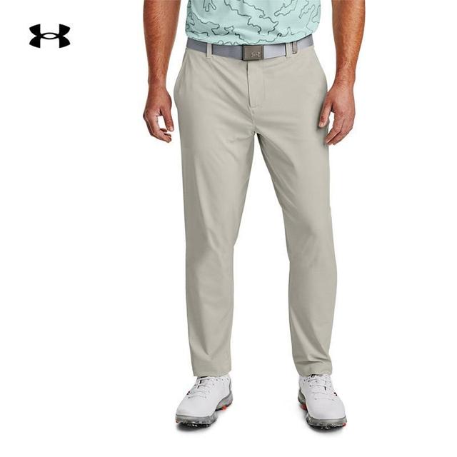 安德玛（UNDER ARMOUR） 官方UA IsoChill Tapered男款梭织高尔夫运动长裤1350051