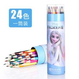 迪士尼（Disney） disney）小学生涂鸦绘画笔 24色 