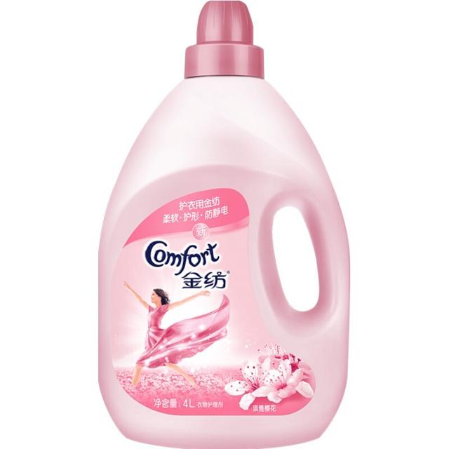 金纺（Comfort） 淡雅樱花柔顺剂4L