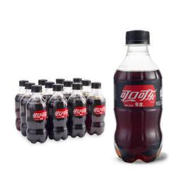 Coca-Cola 可口可乐 零度可乐300ml*12整箱装