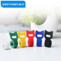 VENTION 威迅 理线带 电脑扎线带魔术贴 多功能线缆收纳绕线器 整理带 子母扣绑带 理线器 六条装 KAC00 