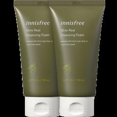 悦诗风吟 innisfree 橄榄油泡沫洁面乳 150ml*2支