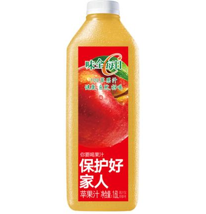 果香浓郁！WEICHUAN 味全 每日C苹果汁 1600ml