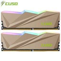 CUSO 酷兽 ddr4 3200 16g（8gx2）台式机内存 DDR4 16G(8GX2) 3600MHz RGB灯条-剑齿虎系列