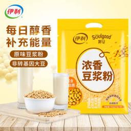 舒化 伊利 原味豆浆粉 早餐冲饮代餐粉 450g（30g*15袋）*2件