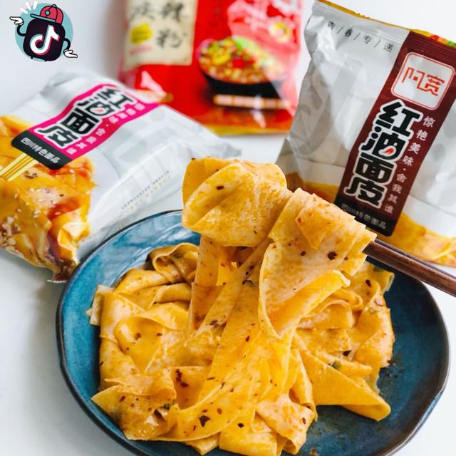 12包 10袋阿宽红油面皮+2袋同款