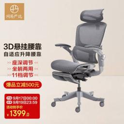 YANXUAN 网易严选 多功能人体工学转椅（3D悬挂腰靠）