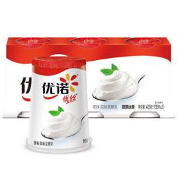 优诺 yoplait）优丝 原味风味发酵乳 135g*3 低温酸奶生鲜