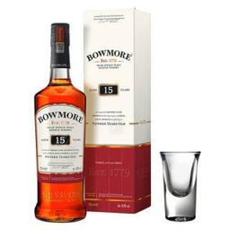 BOWMORE 三得利波摩洋酒15年 单一麦芽原瓶进口威士忌700ml（新老包装发货）