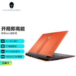 ThundeRobot 雷神 911Zero 16英寸游戏本（i7-11800H、32GB、2TB、RTX3080、2.5K、165Hz）