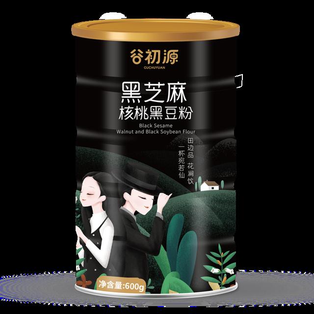 买一送一 黑芝麻核桃黑豆粉600g