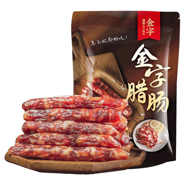 金字 广式腊肠广味腊肠500g
