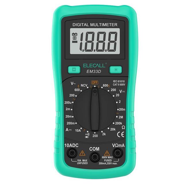 ELECALL 伊莱科 830B 数显防烧高精度出口型万能表 