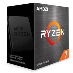 AMD 锐龙 R7-5800X CPU处理器 3.8GHz（散片） 