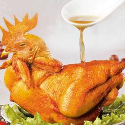 德州特产扒鸡 五香鸡熟食 500克五香扒鸡