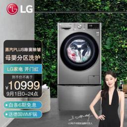 LG 乐金 双擎系列 FG13TVW 滚筒洗衣机 13.2kg 银色 