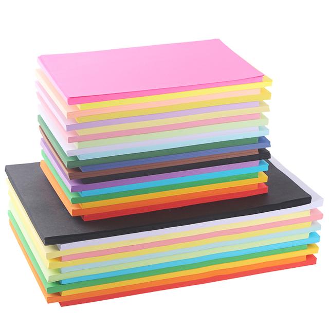 哇浪文具 彩色纸手工纸折 15*15CM 100张