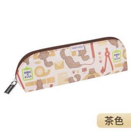 国誉（KOKUYO） 日本国誉（KOKUYO）猫系列限定款笔袋多隔层文具收纳袋（三色可选，送原木铅笔） 