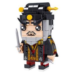 哲高 三国演义方头公仔积木 曹操183颗粒 