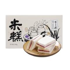 李子柒 纯米粉 紫薯夹心蒸米糕 540g