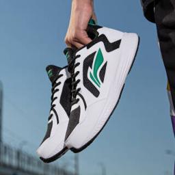 李宁（LI-NING） 运动鞋男春秋款轻质跑鞋系列减震透气复古跑步鞋