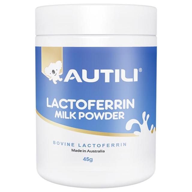 AUTILI澳特力 高含量乳铁蛋白调制乳粉小蓝罐 45g/罐