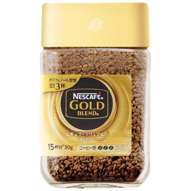 雀巢（Nestlé） 金牌 中度烘焙 黑咖啡粉 原味 30g 包税