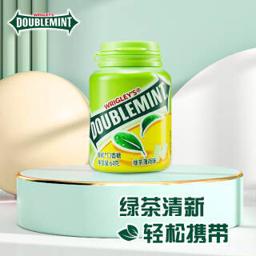 DOUBLEMINT 绿箭 口香糖 绿茶薄荷味 64g