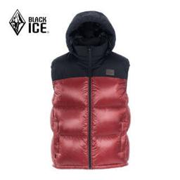 BLACKICE 黑冰 F8136 男女连帽鹅绒羽绒背心 