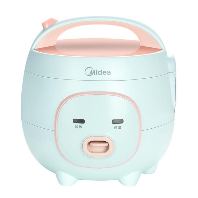 美的（Midea） 电饭煲小2人家用多功能迷你小型饭锅1人煲汤煮饭两用官方智能