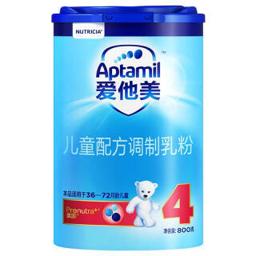 爱他美（Aptamil） 经典系列 儿童配方奶粉 4段 800g