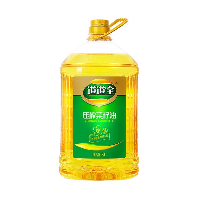 道道全 压榨菜籽油 5L