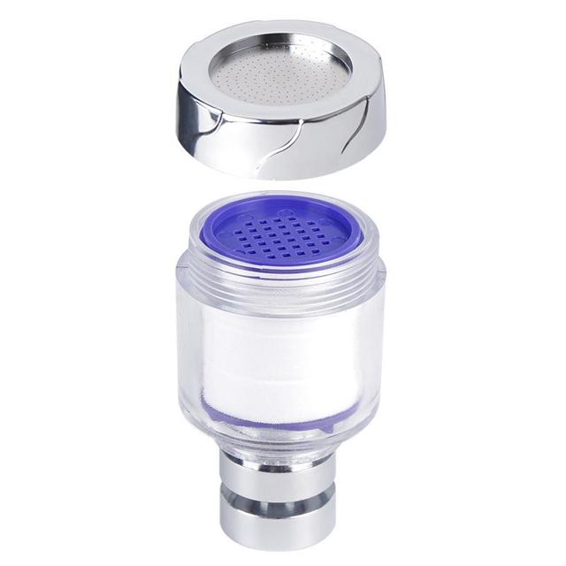木丽 水龙头过滤器防溅头嘴加长延伸器家用通用厨房自来水净水花洒神器 