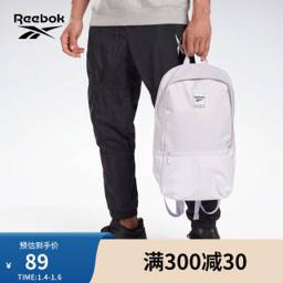 锐步（Reebok） Workout 中性旅行背包 GM5876 淡紫色 22.5L
