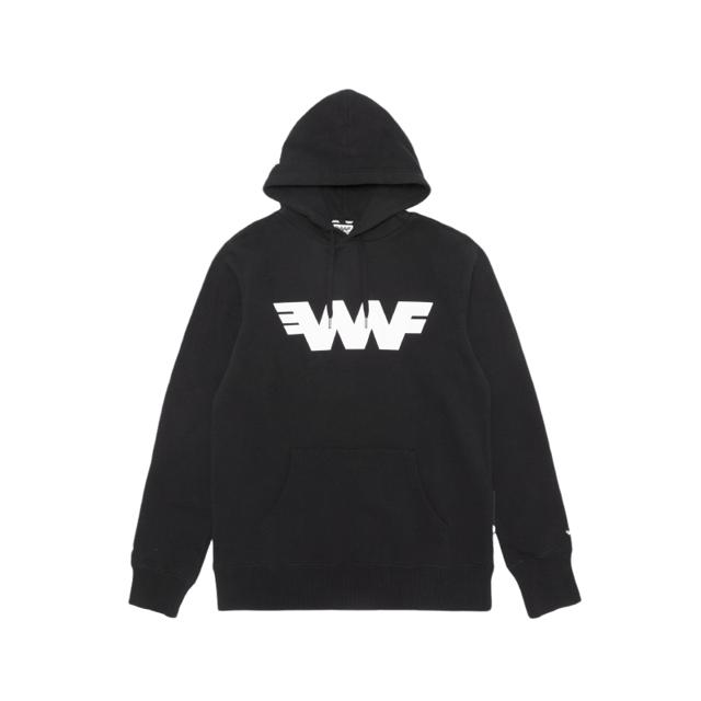 fingercroxx 预售WAF男装秋冬LOGO字母印花标签装饰连帽休闲卫衣30286XB*