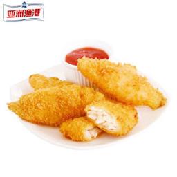 亚洲渔港 深海鳕鱼排310g 10枚/盒 煎炸油炸小食 方便菜 半成品菜 海鲜 生鲜