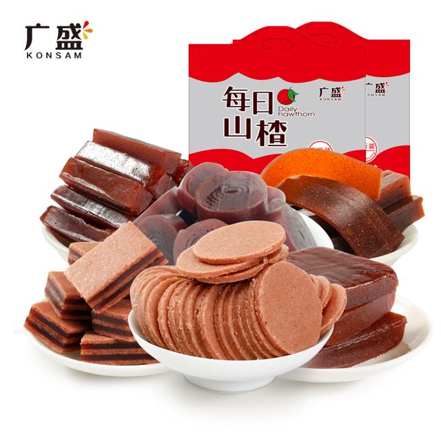 广盛旗舰店 六种山楂组合零食大礼包