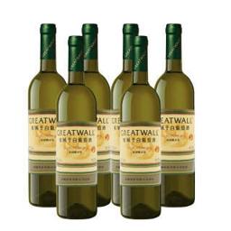 greatwall BRAND 长城牌 霞多丽干白葡萄酒 750ml*6整箱装 