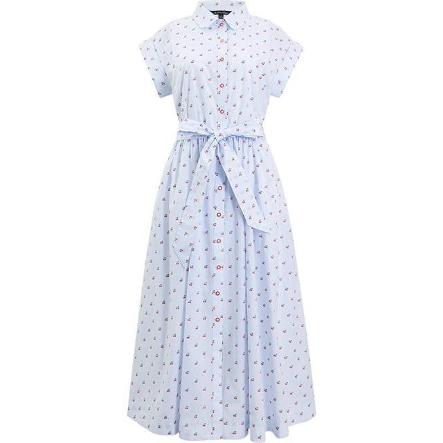 Brooks Brothers 女士22春夏新纯棉樱桃碎花连衣裙