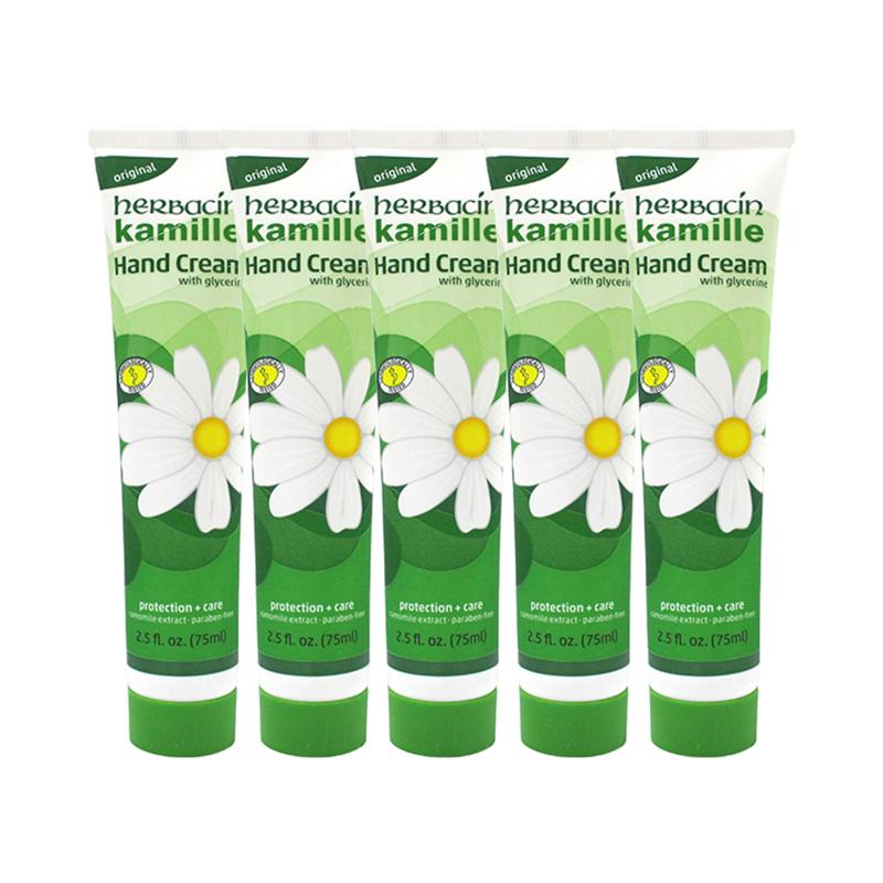 Herbacin贺本清护手霜75ml*5德国小甘菊