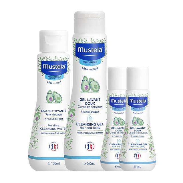 88VIP：Mustela 妙思乐 儿童洗发沐浴露套装 400ml