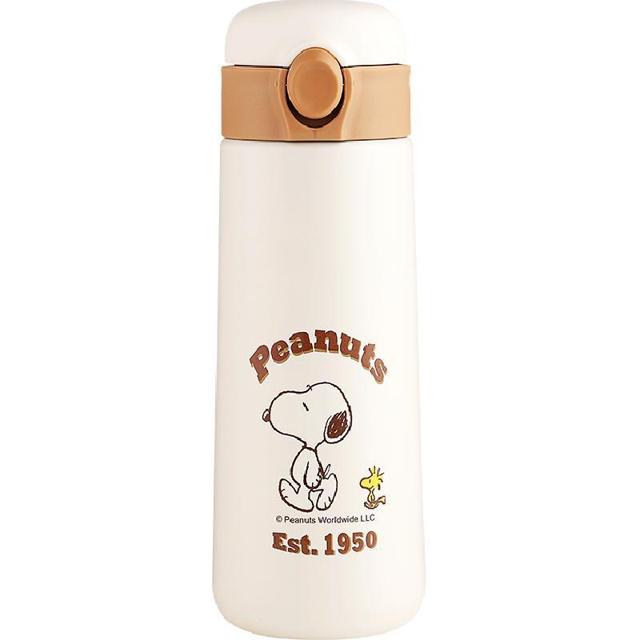 SNOOPY 史努比 儿童保温杯上学专用水壶316食品级不锈钢小学生直饮水杯