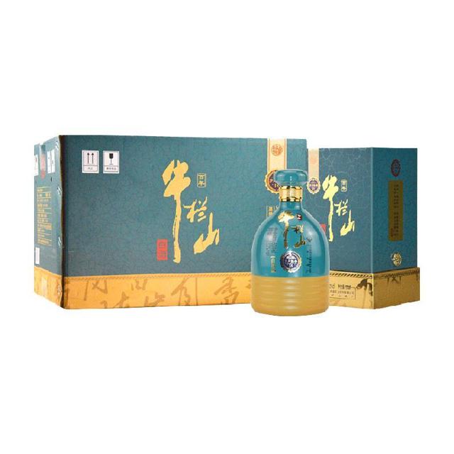 牛栏山 二锅头52度百年岁月陈香18 浓香型白酒900ml*4瓶整箱装