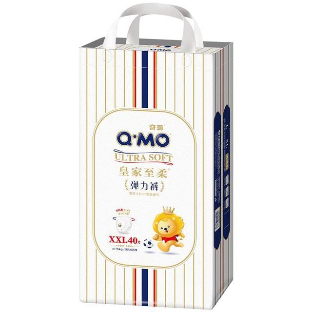 Q·MO 奇莫 皇家至柔系列 婴儿拉拉裤 XXL40片