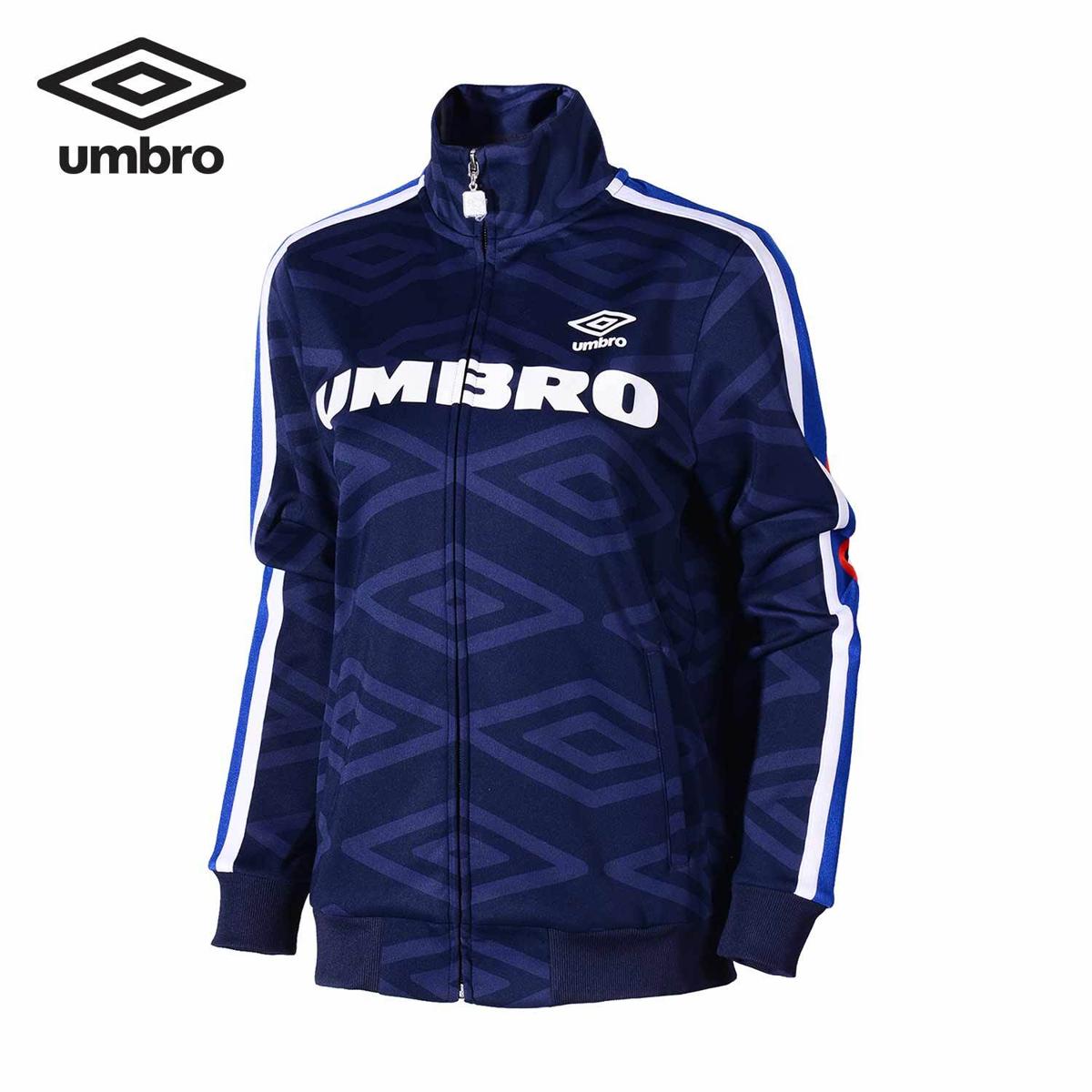 Umbro 茵宝 秋季运动服女子拼色立领开衫外套卫衣女装运动外套女