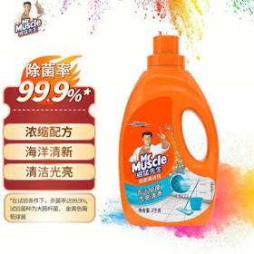 威猛先生 地面清洁剂 2kg 海洋清新